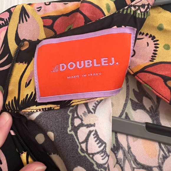 La Double J Feather Swing Dress  Feather Swing Dress - SIZE S - Picture 2 of 5